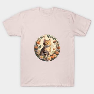 Brown Tabby Kitten Garden T-Shirt